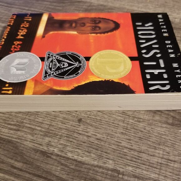 Monster paperback bookfirst harper tempest edition 2001 - Picture 4 of 10